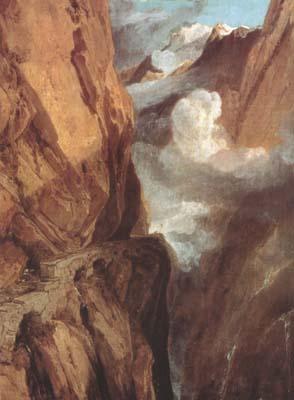 Joseph Mallord William Turner The Saint Gotthard Pass (mk10) France oil painting art